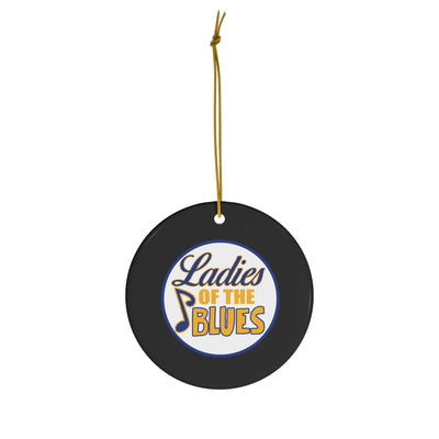 Ladies Of The Blues Ceramic Ornament, 4 Shapes