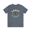 Leddy 4 St. Louis Hockey Number Arch Design Unisex T-Shirt