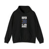 Hofer 30 St. Louis Hockey Blue Vertical Design Unisex Hooded Sweatshirt