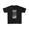 Walker 26 St. Louis Hockey Blue Vertical Design Kids Tee