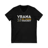 Vrana 15 St. Louis Hockey Grafitti Wall Design Unisex V-Neck Tee