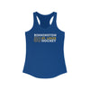 Binnington 50 St. Louis Hockey Grafitti Wall Design Women's Ideal Racerback Tank Top