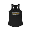 Scandella 6 St. Louis Hockey Grafitti Wall Design Women's Ideal Racerback Tank Top