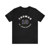 Thomas 18 St. Louis Hockey Number Arch Design Unisex T-Shirt