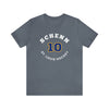 Schenn 10 St. Louis Hockey Number Arch Design Unisex T-Shirt