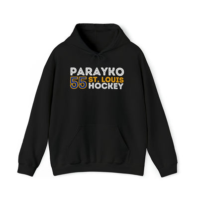 Parayko 55 St. Louis Hockey Grafitti Wall Design Unisex Hooded Sweatshirt