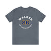 Walker 26 St. Louis Hockey Number Arch Design Unisex T-Shirt