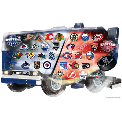 NHL 500pc Zamboni Shaped Puzzle