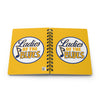 Ladies Of The Blues Spiral Bound Journal In Yellow