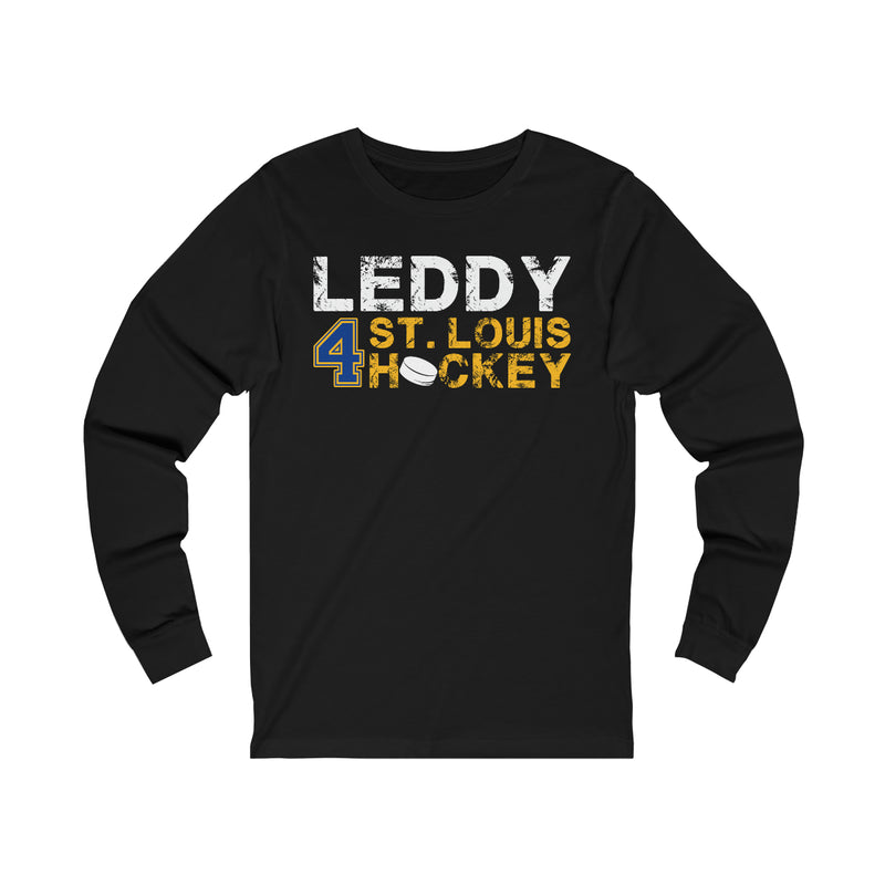 Leddy 4 St. Louis Hockey Unisex Jersey Long Sleeve Shirt