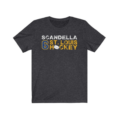 Scandella 6 St. Louis Hockey Unisex Jersey Tee