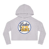 Ladies Of The Blues Women’s Cropped Hooded Sweatshirt