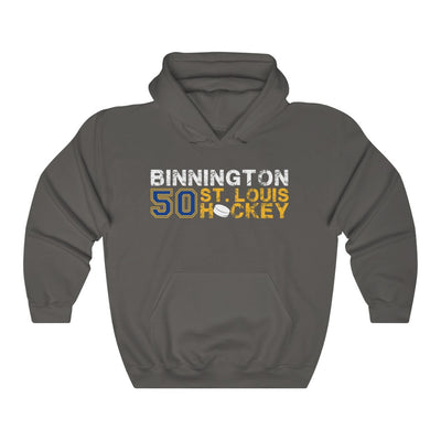 Binnington 50 St. Louis Hockey Unisex Hooded Sweatshirt