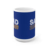 Saad 20 St. Louis Hockey Ceramic Coffee Mug In Blue, 15oz