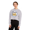 Ladies Of The Blues Women’s Cropped Hooded Sweatshirt