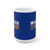 Walker 26 St. Louis Hockey Ceramic Coffee Mug In Blue, 15oz