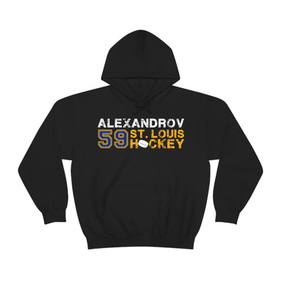 Alexandrov 59 St. Louis Hockey Unisex Hooded Sweatshirt