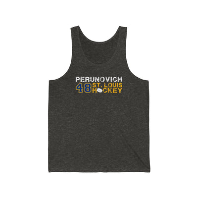 Perunovich 48 St. Louis Hockey Unisex Jersey Tank Top