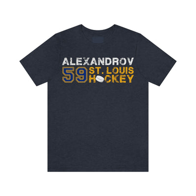 Alexandrov 59 St. Louis Hockey Unisex Jersey Tee