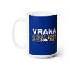 Vrana 15 St. Louis Hockey Ceramic Coffee Mug In Blue, 15oz