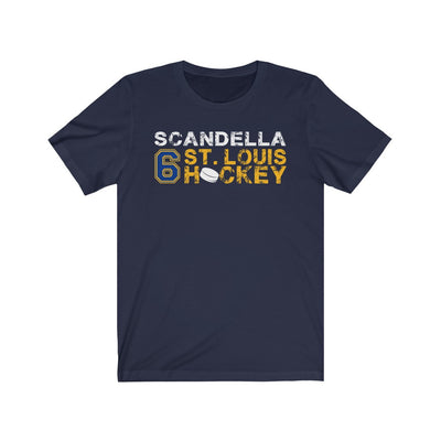 Scandella 6 St. Louis Hockey Unisex Jersey Tee