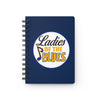 Ladies Of The Blues Spiral Bound Journal In Navy Blue