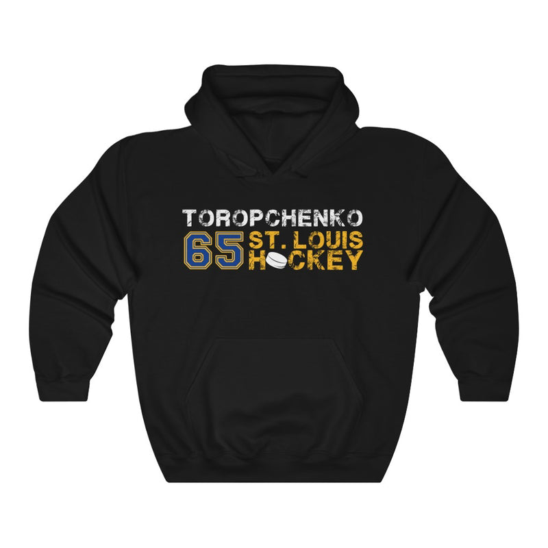 Toropchenko 65 St. Louis Hockey Unisex Hooded Sweatshirt