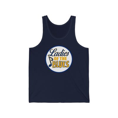 Ladies Of The Blues Unisex Jersey Tank Top