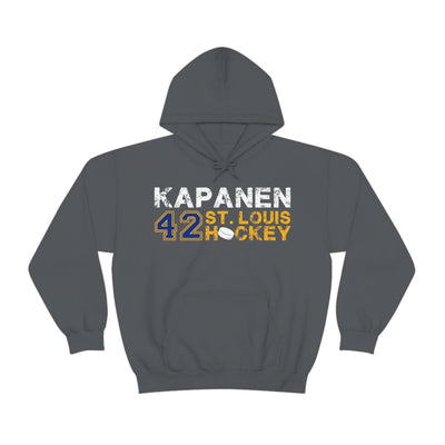 Kapanen 42 St. Louis Hockey Unisex Hooded Sweatshirt