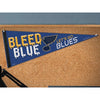 St. Louis Blues 2022 Stanley Cup Playoffs Team Slogan Premium Pennant, 12x30 Inch