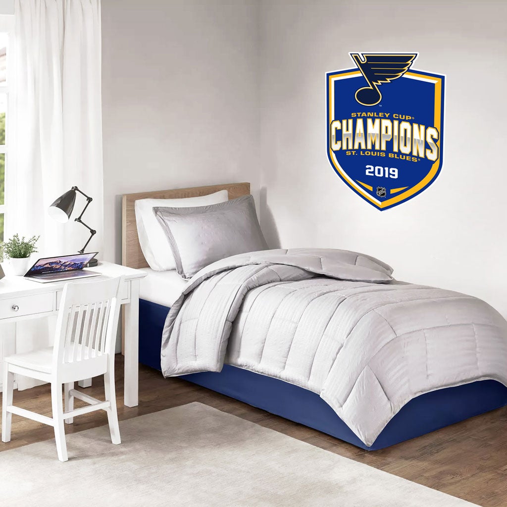 St. Louis Blues Repositional Shield Decal, 16x22 Inch