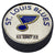 St. Louis Blues Silver Medallion Hockey Puck