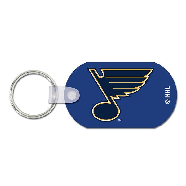 St. Louis Blues Bling Spinner Keychain - St. Louis Sports Shop