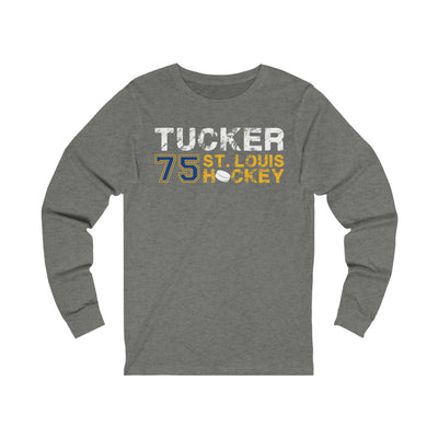 Tucker 75 St. Louis Hockey Unisex Jersey Long Sleeve Shirt