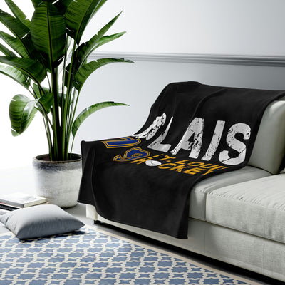 Blais 79 St. Louis Hockey Velveteen Plush Blanket