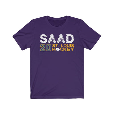 Saad 20 St. Louis Hockey Unisex Jersey Tee