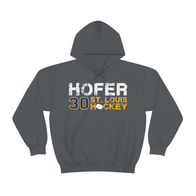 Hofer 30 St. Louis Hockey Unisex Hooded Sweatshirt