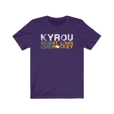 Kyrou 25 St. Louis Hockey Unisex Jersey Tee