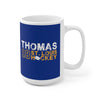 Thomas 18 St. Louis Hockey Ceramic Coffee Mug In Blue, 15oz