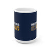 Neighbours 63 St. Louis Hockey Ceramic Coffee Mug In Navy, 15oz