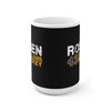 Rosen 43 St. Louis Hockey Ceramic Coffee Mug In Black, 15oz