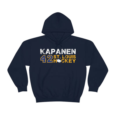 Kapanen 42 St. Louis Hockey Unisex Hooded Sweatshirt