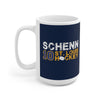 Schenn 10 St. Louis Hockey Ceramic Coffee Mug In Navy, 15oz