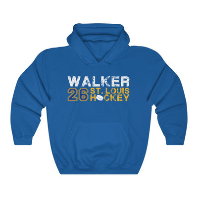 Walker 26 St. Louis Hockey Unisex Hooded Sweatshirt