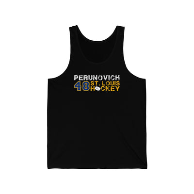 Perunovich 48 St. Louis Hockey Unisex Jersey Tank Top