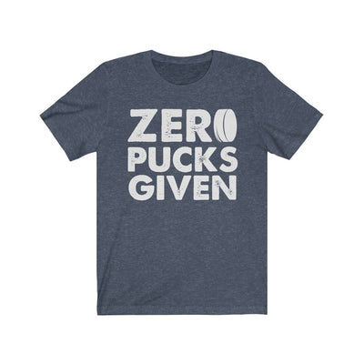 "Zero Pucks Given" Unisex Jersey Tee