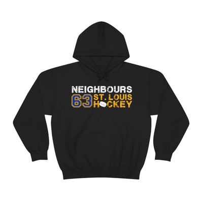 Neighbours 63 St. Louis Hockey Unisex Hooded Sweatshirt