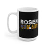 Rosen 43 St. Louis Hockey Ceramic Coffee Mug In Black, 15oz