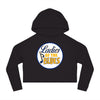 Ladies Of The Blues Women’s Cropped Hooded Sweatshirt