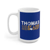 Thomas 18 St. Louis Hockey Ceramic Coffee Mug In Blue, 15oz